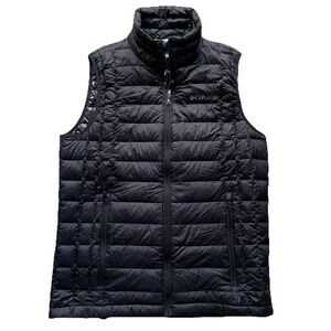 Columbia Men's Omni Heat Puffer Vest Jacket Small Turbodown Cold Weather Warm
